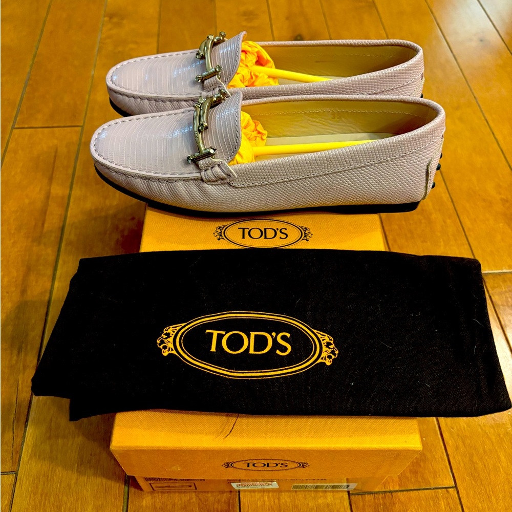 NIB Gomma Lu Doppia T Mini Strass Loafers Size 35